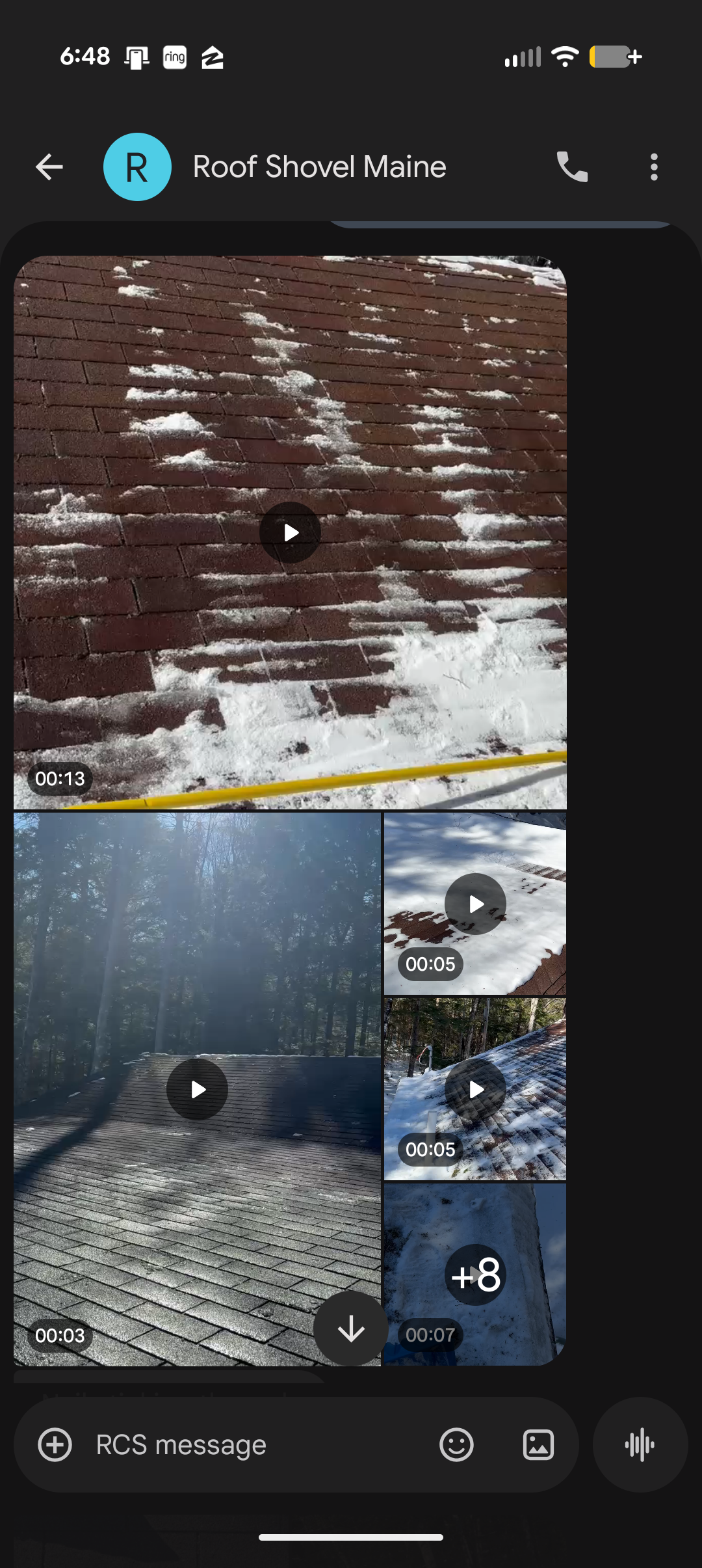Comprehensive Video Documentation from Contractor